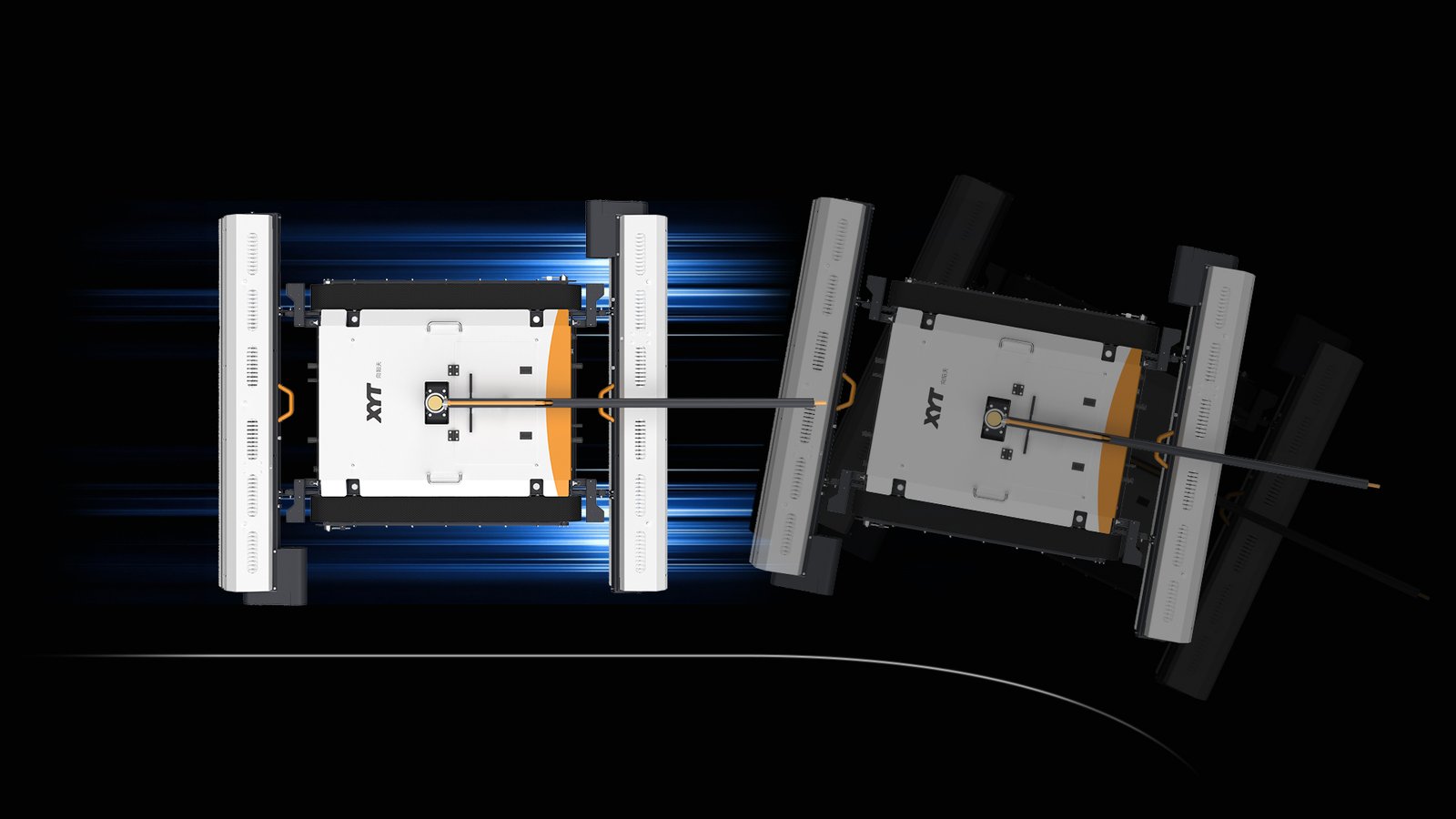 how do solar cleaning robots work