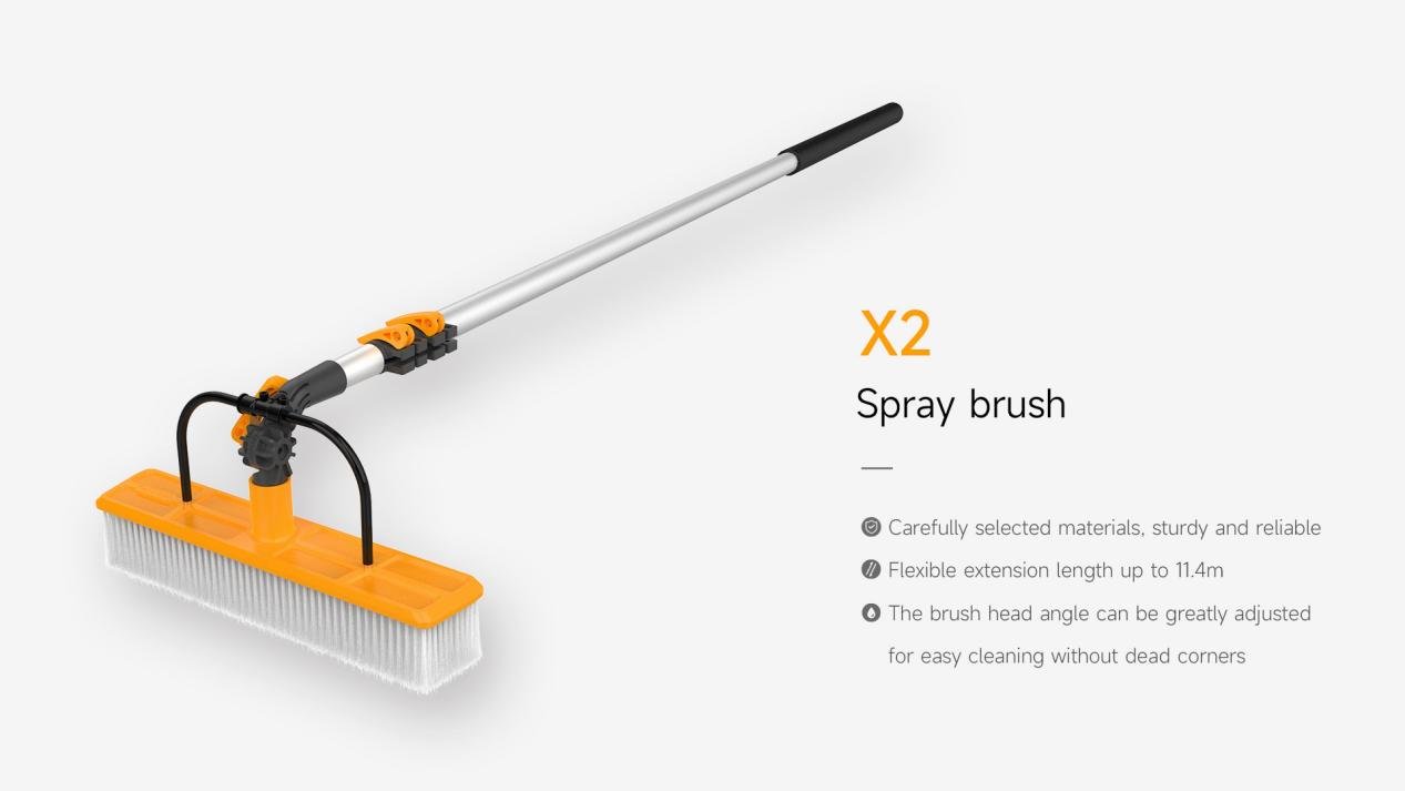 XYT X2 Water Jet Brush Photovoltaic Panel Cleaning Machine is a global bestseller