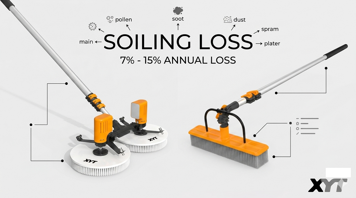 rooftop solar panel cleaning
